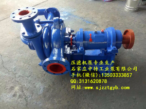 压滤机入料杂质泵 压滤机入料杂质泵