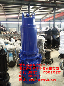 不堵塞潜水渣浆泵100ZJQ-50 不堵塞潜水渣浆泵100ZJQ-50